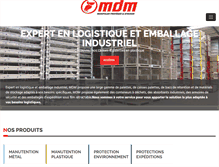 Tablet Screenshot of mdm.fr